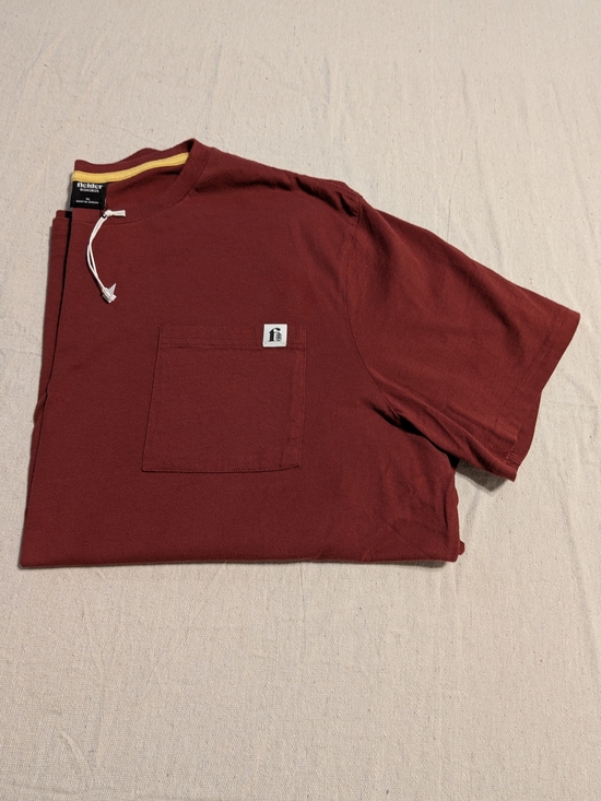 Filson Other - fielder Maroon Pocket T-Shirt Men's Casual Crew